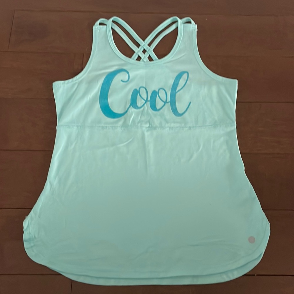 Layer8 Girls blue tank top
